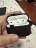 毕亚兹适用Airpods Pro3保护套 磁吸自动弹盖锁扣耳机壳3代创意耳机保护套 EJ25-黑 实拍图