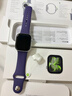 Apple/苹果 Watch S11 智能手表GPS款42毫米银色铝金属表壳雾紫色运动型表带S/M MEUT4CH/B 实拍图