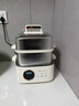 小熊（Bear）电蒸锅 不锈钢 多层大容量智能蒸箱 蒸早餐馒头 9.5L 自动断电炖蒸煮一体机 DZG-B23W1 实拍图