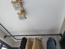 MYMOODHOUSE伸缩晾衣杆免打孔窗帘杆阳台浴帘杆挂衣杆收缩杆晾衣架1.6-2.5米 实拍图
