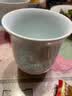 红叶国瓷景德镇陶瓷玲珑十二生肖水杯茶杯茶具陶瓷杯公道杯主人杯瓷杯 生肖茶杯-虎170ml1只 实拍图