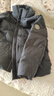 鸭鸭（YAYA）羽绒服男短款可拆连帽厚款保暖中青年冬季商务休闲外套02F藏青175 实拍图