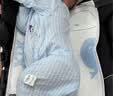 贝瑞加（Babyprints）新生儿连体衣婴儿纯棉衣服夏季初生宝宝薄款爬服A类哈衣 黄59 实拍图