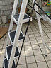 星奇堡 家用梯子工程梯折叠多功能人字梯伸缩室内加厚两用梯子 加厚七步梯-白色 实拍图