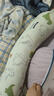 洁丽雅抱枕长条枕女生睡觉大枕头可拆洗孕妇床上夹腿圆柱抱枕1.1m小恐龙 实拍图