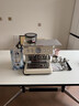 Barsetto百胜图二代咖啡机家用办公室小型半自动意式研磨一体三合一蒸汽奶泡机双泵双加热控温 BAE02米白色 实拍图
