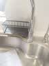 百年正和厨房置物架水槽抹布沥水架台面壁挂收纳架洗碗海绵沥水篮 实拍图
