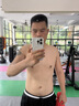 阿迪达斯（adidas）运动裤男秋季防风休闲卫裤健身跑步运动裤 黑白收腿裤 XL 实拍图