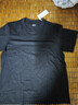 京东京造10A抗菌男士t恤短袖男女同款衣服男装春夏新款打底衫内搭黑3XL 实拍图