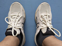 亚瑟士ASICS男鞋透气跑鞋运动鞋缓震舒适跑步鞋 GEL-CONTEND 4 灰色/灰色 42 实拍图