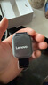 联想（Lenovo）智能手表 Watch Fit轻薄大屏血氧心率睡眠蓝牙通话健康监测穿戴运动手表手环 风暴灰 男女朋友礼物 实拍图