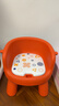 日康（rikang）宝宝餐椅 叫叫椅婴儿学坐椅多功能儿童吃饭餐桌 RK-X2009-4 橙色 实拍图