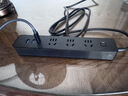 公牛（BULL）20W PD苹果快充插座/插线板/插排/接线板桌面充电站 Type-c+USB+3孔 全长3米黑色 GNV-UU4203总控 实拍图