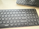 雷柏（Rapoo）E9300G升级款 99键无线/蓝牙多模键盘 刀锋超薄紧凑便携无线键盘 电脑笔记本商务办公键盘 深灰 实拍图