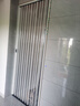 亚克力水晶折叠门推拉门磨砂玻璃隐形卫生间楼梯口厨房卧室隔断门淋浴铝合金移门 单开款亚克力透明折叠门 实拍图