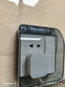 西门子（SIEMENS）开关插座防水盒 螺丝固定 暗装面板防溅盒 透明黑(可90°悬停) 实拍图