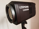 神牛补光灯【12期免息 顺丰包邮】LE200Bi/300Bi 双色温直播补光灯 led300W摄影常亮灯 录制拍照影棚灯 LE-Bi系列单灯套装-深抛柔光箱+网格 LE200Bi【黑色款】 实拍图