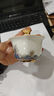 容山堂珐琅彩泡茶杯陶瓷主人杯单杯茶盏公道杯盖碗茶洗壶承茶壶功夫茶具 金丝珐琅盖碗 实拍图