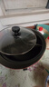 DIKO陶瓷电火锅非涂层分离式全自动砂锅多功能家用电煮锅涮火锅煲仔饭插电煮粥神器厨房烹饪涮肉分体锅 5L 红色鸳鸯锅（宽口径-配玻璃盖） 实拍图