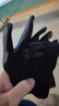德力西电气手套工作劳保优质丁腈防滑耐磨防水防油浸胶挂胶全胶干活手套 【全胶耐油黑丁腈】12双 实拍图