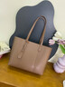 viney牛皮包包女包大容量托特包单肩包手提包生日礼物高级感送女友老婆 实拍图
