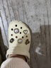卡骆驰（CROCS）洞洞鞋男女鞋经典Clog一脚蹬穿沙滩鞋凉拖鞋 10001-2Y2 M6W8 实拍图