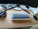 重力星球破茧75机械键盘电竞游戏无线有线蓝牙三模gasket客制化侧刻键盘 GS K1 渐变白 实拍图
