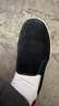 3514老北京布鞋一脚蹬劳保布鞋工作鞋轻便爸爸鞋传统男布鞋 黑色42 实拍图