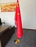 易利丰（elifo）中国国庆节办公桌面党旗国旗摆件办公室小红旗带底座小国旗会议桌旗子桌上五星红旗帜会议室桌摆台 实拍图