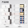 奈高（NAIGAO）档案柜分五节文件柜铁皮柜钢制储物柜员工钥匙柜 实拍图