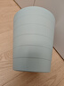 宜家（IKEA）FNISS芬尼斯无盖垃圾桶家用办公室大容量卫生间桶纸篓生活日杂 天蓝色6.8公升 实拍图