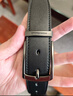 海澜之家（HLA）男士皮带真皮针扣裤腰带商务休闲生日礼物送男友老公时尚新款礼物 实拍图