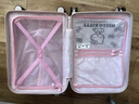 银座Hello Kitty 凯蒂猫正版联名行李箱20英寸小型旅行箱万向轮拉杆箱 实拍图