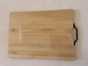 京东京造 菜板 砧案板切菜家用双面厨房竹板【天然楠竹】38*28*1.7cm 实拍图