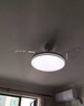 美的（Midea）吊扇灯一体风扇灯餐厅客厅卧室led隐形扇护眼36w灯具熟睡风包安装 实拍图