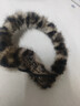 秋冬气质豹纹毛绒发箍女带齿洗脸压发头箍高颅顶防滑碎发整理发卡 豹纹毛绒发箍【浅咖色】 实拍图