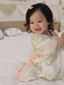 威尔贝鲁【吸湿排汗】婴幼儿童睡袋1-3岁宝宝前4后2夏季薄款睡衣樱野粉M 实拍图