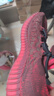 阿迪达斯YEEZY350魔鬼辣椒椰子透气男女新年红休闲鞋GW6945 44.5 实拍图