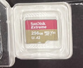 闪迪（SanDisk）256GB TF(MicroSD)内存卡 4K极速金卡A2 V30 U3行车记录仪 运动相机无人机 监控存储卡 读190MB/s 实拍图
