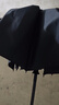天堂 全自动雨伞三折 10骨加固一键开收易甩干简约晴雨伞 乌木黑 实拍图