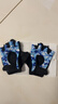 耐力克斯（NAILEKESI N）儿童半指手套运动单杠护掌防滑健身骑行引体向上男女孩劳保护手套 实拍图