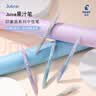 百乐（PILOT）KIRE-NA奇丽奈双头荧光笔划重点不晕染记号笔彩色荧光笔学生用标记笔文具手账笔 3支装（黄绿蓝） 实拍图