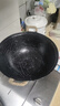 王源吉铁锅炒锅铸铁锅双耳苏锅王老式家用圆底无涂层龟纹大肚炒锅36cm 实拍图
