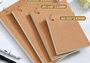 佐澜哲【开学必备】活页空白本A5牛皮纸笔记本加厚可拆卸便携记事本草稿本小学生画画本图画本作业本双孔 实拍图