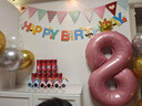 青苇 儿童生日装饰生日拉旗3条装生日场景布置家庭派对拍照道具 实拍图