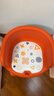 日康（rikang）宝宝餐椅 叫叫椅婴儿学坐椅多功能儿童吃饭餐桌 RK-X2009-4 橙色 实拍图