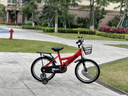 奥仕龙 儿童自行车3-4-5-6-7-8岁小孩单车宝宝脚踏单车男女孩小学生童车 【升级款红】旗舰版+加宽闪光轮 18寸 适合110-130cm 实拍图