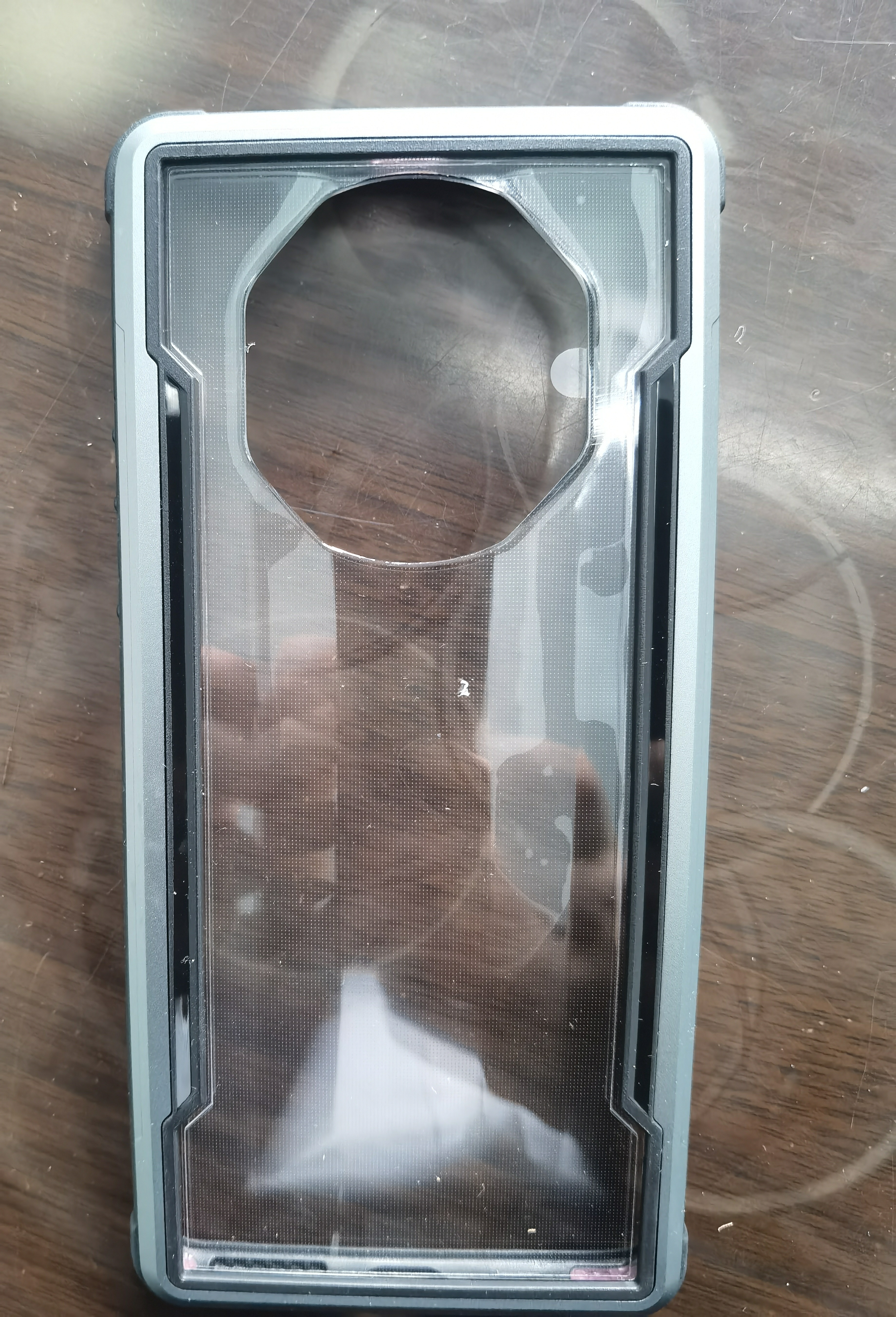 决色【华为认证品牌】华为Mate40 RS保时捷设计防摔手机壳合金透明气囊全包保护壳 华为Mate40RS保时捷设计【星际色】 实拍图