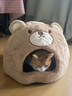 华元宠具（hoopet）猫窝保暖封闭式安全感小猫躲避屋宠物冬天猫窝冬季猫屋猫咪窝大号 实拍图