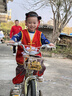 FMZXG哪咤儿童六一服装哪吒衣服万圣节幼儿园舞蹈道具全套兵器 哪吒服装+乾坤圈+火尖枪 110 cm 实拍图